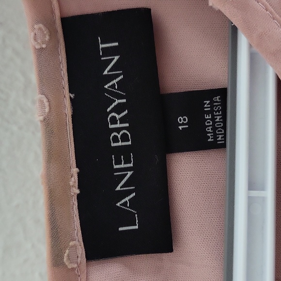 Pink pretty Blouse from Lane Bryant - Picture 3 of 4